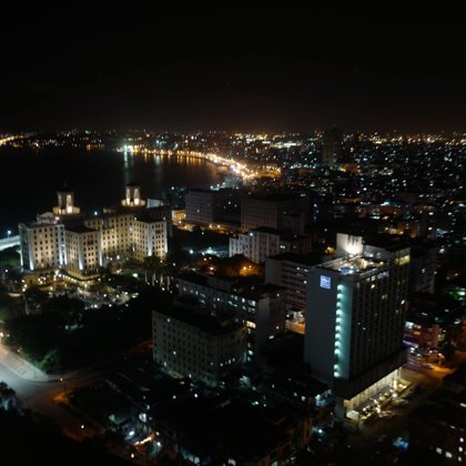 Vista de La Habana desde Restaurant La Torre Focsa (1.5 km)