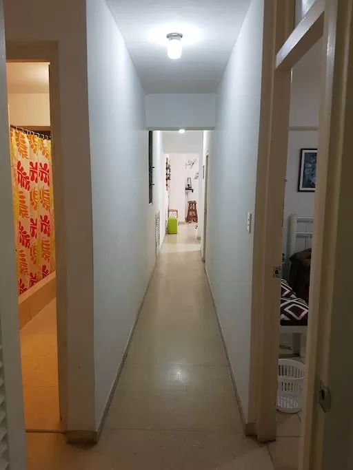 Pasillo hacia habitaciones